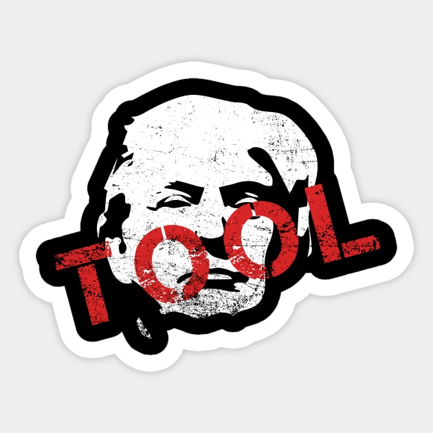 TOOL anti-trump protest Sticker by ClothedCircuit